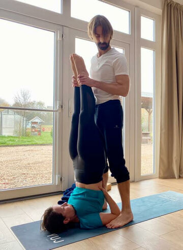 Jonathan, professeur de yoga