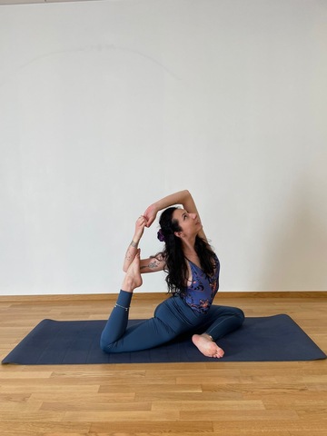Lou-Anne, professeure de yoga