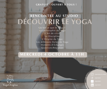 Rencontre autour du Yoga